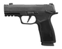 Sig Sauer 365XCA-9-COMP-MS-SL-CA P365 Compact Frame 9mm Luger 10+1 3.10" Black Nitron Stainless Steel Integrated Compensator/Optic Ready Slide, Black Stainless Steel Frame w/Picatinny Rail, Interchang