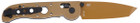 CRKT M16-02XD M16-02X 3.11" Folding Tanto Plain Desert-tan EDP D2 Blade, Desert-tan Grivory Handle, Crossbar Lock - 794023094671