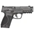 Smith & Wesson, Performance Center M&P M2.0, Carry Comp, Striker Fired, Semi-automatic, Polymer Framed Pistol, Compact, 9MM, 4.22" Ported Barrel, Armornite Finish, Gray, Front Night Sight, Blacked Out