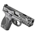 Smith & Wesson, Performance Center M&P M2.0, Carry Comp, Striker Fired, Semi-automatic, Polymer Framed Pistol, Compact, 9MM, 4.22" Ported Barrel, Armornite Finish, Gray, Front Night Sight, Blacked Out