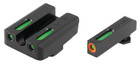Truglo Brite-Site TFX Pro for Glock 20/21/30/40/ect  Green Rear Green with Orange Focus Lock Front Sight - 788130022528
