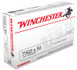 Winchester Ammo Q3130 Winchester Rifle 308 Winchester/7.62 NATO 147 GR Full Metal Jacket 20 Bx - 020892201873