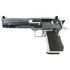 Magnum Research, Desert Eagle, MK19, Single Action, Semi-automatic, Metal Frame Pistol, Full Size, 44 Magnum, 6" Barrel, Steel, Polished Chrome Finish, Silver, Rubber Grips, Fixed Sights, Ambidextrous