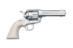 Uberti 356N40 1873 Cattleman Short Stroke SASS Pro Nickel, Ivory Grip 45 LC 4 3/4" - 037084998442
