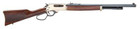 Henry Lever Action .45-70 Government 22 Inch Octagon Barrel With Sights Blue Finish Brass Receiver Straight Walnut Stock Large Loop Lever 4 Round - 619835100047