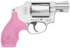 Model 642 Centennial Airweight .38 Special +P 1.875 Inch Barrel Matte Stainless Finish Double Action Pink Grips 5 Round - 022188137392 Model 642 Centennial Airweight .38 Special +P 1.875 Inch Barrel Matte Stainless Finish Double Action Pink Grips 5 Round - 022188137392