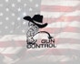 Calvin Gun Control Sticker 6" - 400000175140