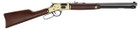 Henry H006GCL Side Gate  45 Colt (LC) 10+1 20" Blued Octagon Barrel, Polished Brass Rec, American Walnut Stock, Adj. Sight, Large Loop Lever - 619835060709
