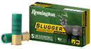 Remington Slugger Managed-Recoil 12 Gauge 2.75 Inch 1200 FPS 1 Ounce Rifled Slug 5 Box - 047700336206