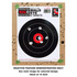 Thompson Target Life-Size Squirrel Targets - HALO Reactive Splatter 8.5"x11" 10PK - 718837246064