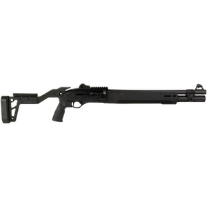 Beretta USA J131M2PC18 1301 12 Gauge Semi-Auto 3" 7+1 18.50" Black Steel Barrel, Black Aluminum Receiver w/Picatinny Rail, Chisel Black Synthetic Stock, Black Polymer Stock - 082442988108