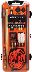 Slip 2000 Extreme Deluxe Multi-Caliber Cleaning Kit - .17 / .22 / .243 / .25 / .30 Cal / .410 / 20 / 12 Gauge - 815706008829