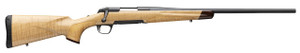 Browning 035606226 X-Bolt  Full Size 30-06 Springfield 4+1 22" Matte Blued Sporter Barrel, Drilled & Tapped/X-Lock Mount Steel Receiver, Satin AA Maple Fixed Wood Stock - 023614858522