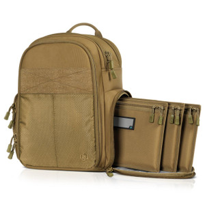 Savior Compact II S.E.M.A Pistol Backpack Tan - 812066035267