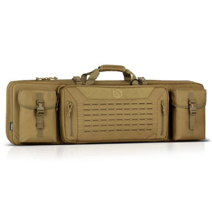 SAVIOR RB4212DGVER2TN Urban Warfare Double Rifle Case Flat Dark Earth 600D Polyester 42" - 850603008640