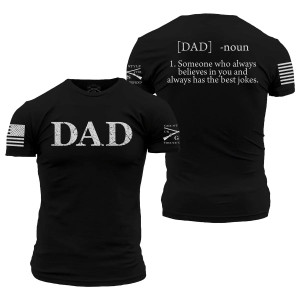 Grunt Style Dad Defined T-Shirt - Black -