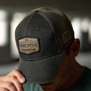 Grunt Style Old Glory Patch Hat - 195186091451