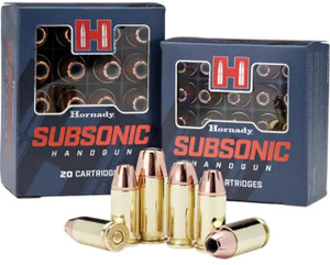 Hornady 90287 Subsonic Handgun 9mm Luger 147 gr Hornady XTP Subsonic 25 Per Box - 090255902877