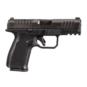 Rost Martin RM1CBLKOSP10CA RM1C 9mm 10rd 4" Black Tenifer Optic Ready/Serrated Black Frame RGT Grip CA - 860011577362
