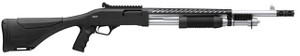 Winchester Repeating Arms 512464395 SXP Marine Extreme Defender Compact 12 Gauge Pump 3" 5+1 18" Matte Chrome Steel Barrel, Matte Black Picatinny Rail Aluminum Receiver, Adj Cheek Riser Black Syntheti
