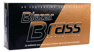 Blazer Brass Ammunition .357 Magnum 158 Grain Full Metal Jacket 50 Per Box - 076683052070
