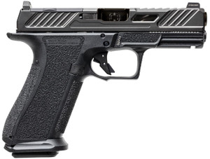 Shadow Systems SS3040CA XR920 Elite 9mm 10+1 Black Black Nitride Optic Cut/Serrated/Window Cut Stainless Steel Slide Black Black Interchangeable Backstrap Grip *CA Compliant - 810120316086
