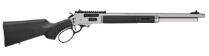 Smith & Wesson 14204 1854  45-70 Gov 6+1 20" Stainless Threaded Barrel, Stainless Steel Receiver w/Picatinny Rail, Fixed Black Synthetic Stock, Thread Protector - 022188900668
