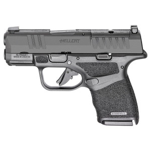 Springfield, Hellcat, OSP, Striker Fired, Semi-automatic, Polymer Frame Pistol, Sub-Compact, 9MM, 3" Hammer Forged Barrel, Melonite Finish, Black, Crimson Trace CT-1500 Red Dot Sight, Textured Grip, T