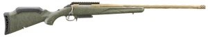 Ruger 46943 American Predator Gen II 30-06 Springfield 4+1 22" Burnt Bronze Cerakote Spiral Fluted/Threaded Barrel, Picatinny Rail Steel Receiver, Green Splatter Adjustable Synthetic Stock - 736676469