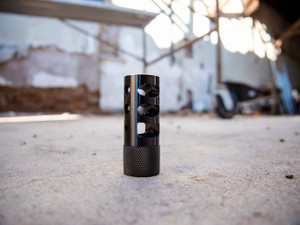 Boring Runt 3 Port Stainless Muzzle Break 30 Cal - 727252103210