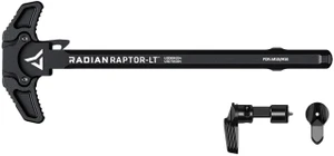 Radian Weapons R0290 Raptor LT Lightweight Charging Handle & 45/90 Talon Safety, Black, Ambi Controls, Fits Mil-Spec AR-15/M16 Platform - 817093022310