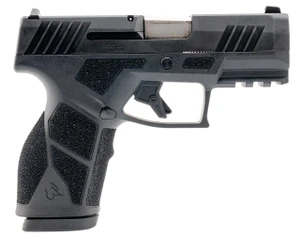 Taurus 1-GX2CA931-10 GX2 Compact Frame 9mm Luger 10+1 3.38" Stainless Steel Barrel, Matte Black Alloy Steel Serrated Slide, Black Polymer Frame w/Accessory Rail - 725327638995