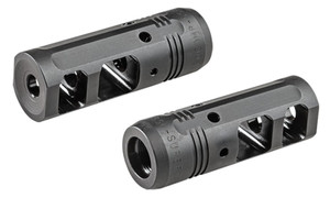 SureFire PROCOMP556 ProComp Muzzle Brake Black Nitride Steel with 1/2"-28 tpi Threads & 2.50" OAL for 5.56x45mm NATO M16, M4 - 084871323512