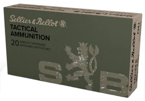 Sellier & Bellot SB76254RA Rifle  7.62x54mmR 180 gr Full Metal Jacket 20 Per Box - 754908511785