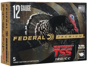 Federal PTSSX197F79 Premium Turkey Heavyweight TSS 12Gauge 3" 2oz 7/9Shot 5 Per Box - 604544670424