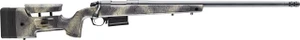Bergara Rifles B14S382 B-14 Wilderness HMR 6.5 Creedmoor 5+1 24" Threaded Barrel, Sniper Gray Cerakote, Woodland Camo Stock - 04312501525