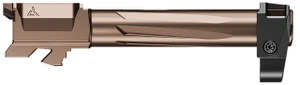 Radian Weapons R0835 Ramjet & Afterburner Combo 9mm Luger Compatible w/Glock 19 Gen3, Bronze Stainless Steel - 810098420617