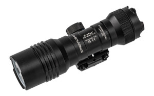 Streamlight, ProTac Rail Mount 1L-X PRO, Compact Multi-Fuel Weapon-Mounted Tactical Light, Fits 1913 Picatinny Rail, Anodized Finish, Black, 500 Lumens and 18,000 Candela, Includes Jack Cap, M-LOK Kit