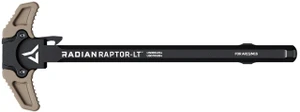 Radian Weapons R0149 Raptor LT Lightweight Ambi Charging Handle, FDE, Fits Mil-Spec AR-15/M16 Platform - 817093021177