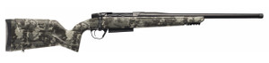 Christensen Arms 801-15056-01 Evoke Hunter 22 Creedmoor 4+1 20" Black Cerakote Threaded Barrel, Receiver & Forend w/Picatinny Rail, Brush Camo Fixed Synthetic Stock - 840290529108