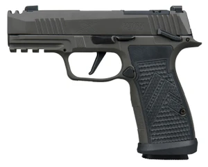 Sig Sauer 365AXGCA9LEGIONMSCA P365 AXG Legion 9mm Luger 10+1 3.10" Legion Gray Cerakote Integrated Compensator/Optic Ready/Serrated Slide, Legion Gray Cerakote Stainless Steel Frame w/Picatinny Rail,