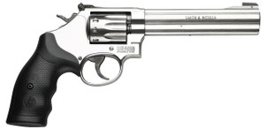 Smith & Wesson 160578 617 K-Frame Single/Double 22 Long Rifle (LR) 6" 10 rd Stainless - 022188605785