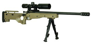 Crickett Precision Rifle Single Shot Package .22 Long Rifle 16.1 Inch Threaded Bull Barrel Blue Finish Precision Target Stock With Bi-pod and Riflescope - 611613021520