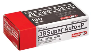 Aguila 1E382112 38 Super +P 130 GR Full Metal Jacket 50 Bx/ 20 Cs - 640420003153