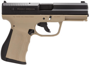 FMK GC9C1G2DECM 9C1 G2 *State Approved* Double 9mm Luger 4" 10+1 Dark Earth Polymer Grip/Frame Black Carbon Steel - 850979004123
