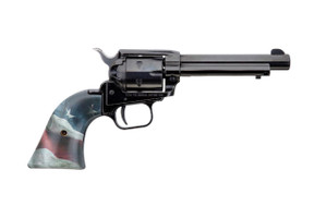 Heritage Mfg RR22B4-US02 Rough Rider Small Bore 22 LR 4.75" 6 US Flag Grips - 727962703649