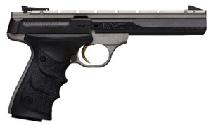 Browning 051564490 Buck Mark Contour 22 LR 5.50" 10+1 Gray Anodized URX Textured Grip Panels - 023614742708