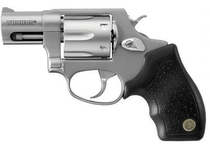 Taurus 285629 856 *CA Compliant 38 Special 6 2" Matte Stainless Steel Black Rubber Grip - 725327620846