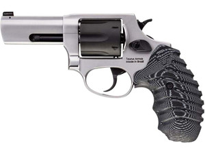 Taurus 285635NSVZ 856 Defender 38 Special +P 6rd 3" Matte Black Cylinder Matte Stainless Steel Frame & Barrel Black & Gray VZ Grip - 725327933892