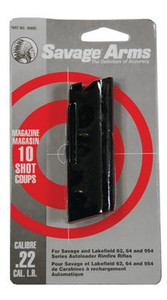 Savage Magazine for 64 Series .22 Long Rifle 10 Round Blue - 062654300059
